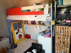 Kinderstapelbed met onderaan bureau, Ophalen, Gebruikt, 100 cm of meer, Hoogslaper of Stapelbed