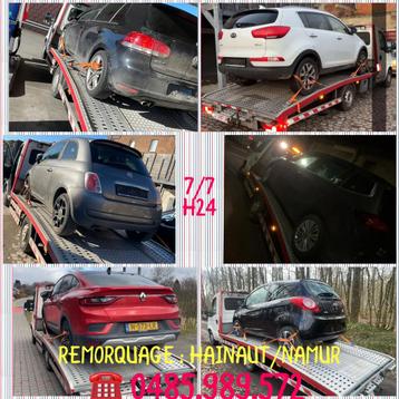 DEPANNAGE 7/7 - CHARLEROI-COUVIN-NAMUR beschikbaar voor biedingen