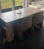 Volledige eetplaats in goede staat, Huis en Inrichting, Complete eetkamers, Ophalen, Gebruikt, Modern, 4 tot 6 stoelen