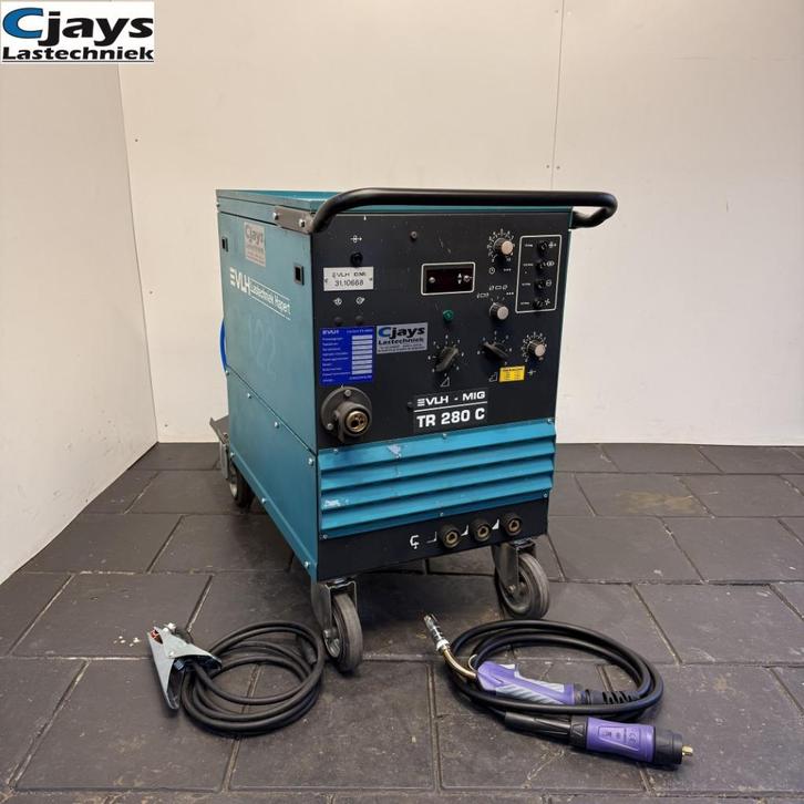 VLH TR280C MIG MAG CO2 Laspost Halfautomaat Lasmachine, Doe-het-zelf en Bouw, Gereedschap | Lasapparaten, Gebruikt, CO2, 250 ampère