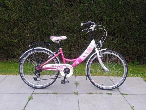 Meisjesfiets Diva wings  22 inch in perfecte staat, Fietsen en Brommers, Fietsen | Meisjes, Gebruikt, 22 inch, Versnellingen, Ophalen
