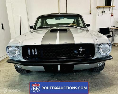 Ford Mustang Fastback 1967 | Route 66 Auctions, Auto's, Oldtimers, Bedrijf, Te koop, Ford, Benzine, Coupé, 2 deurs, Handgeschakeld
