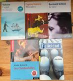 Lot de 5 livres - Voltaire Ionesco Schlink Nothomb Molla, Boeken, Ophalen of Verzenden, Gelezen