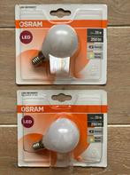 2 nieuwe Osram LED lampen 2W=25W 2700K E14 mat, Huis en Inrichting, Ophalen of Verzenden, Nieuw, E14 (klein), Led-lamp