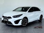 Kia Ceed cee'd 1.6 CRDi GT-Line-1ERPRO-GPS-CARPLAY-CAMERA-PD, Auto's, Gebruikt, 4 cilinders, 136 pk, Wit