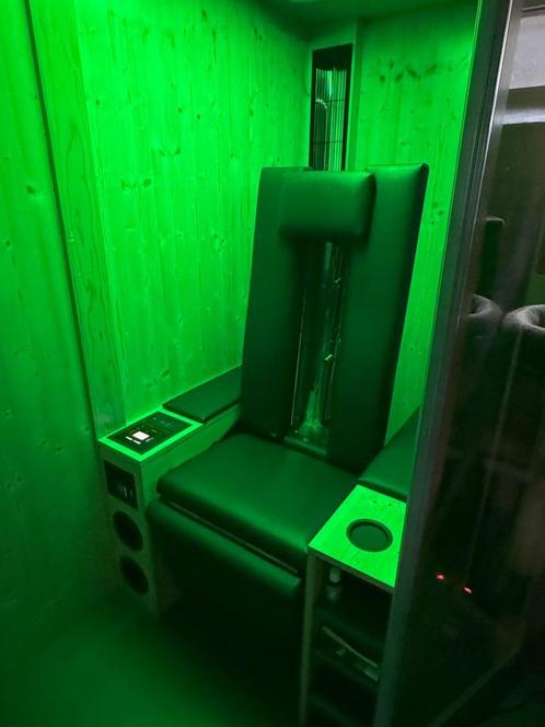 Exclusieve IR sauna, Sport en Fitness, Sauna, Zo goed als nieuw, Complete sauna, Infrarood, Ophalen