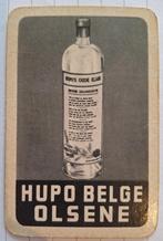 Speelkaart stokerij, jenever Hupo Belge Olsene_24, Ophalen of Verzenden, Gebruikt, Speelkaart(en)