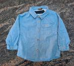 Mt 80 Lichtblauw hemd, Kinderen en Baby's, Babykleding | Maat 80, Overhemdje of Bloesje, Ophalen of Verzenden, Jongetje, Zara
