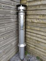 Dakplaat met loodslab, inox flexibel met trekkende regenkap, Ophalen, Zo goed als nieuw, Inox, Afvoer