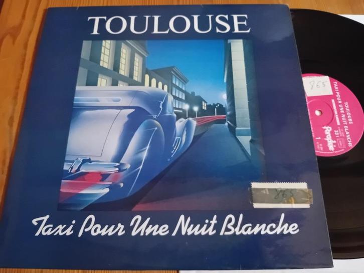 LP Toulouse “Taxi Pour Une Nuit Blanche”, Cd's en Dvd's, Vinyl | Dance en House, Gebruikt, Disco, 12 inch, Ophalen of Verzenden