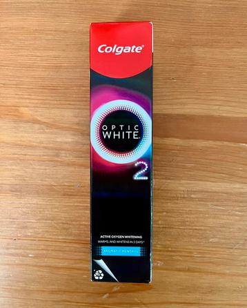 Colgate Optic White 2 – Zeldzame Thaise tandpasta 35 g Nieuw beschikbaar voor biedingen