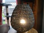 Lampe d'ambiance tressée, Ophalen of Verzenden, Zo goed als nieuw, Hout, Minder dan 100 cm
