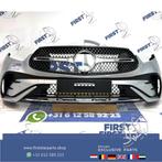 W254 GLC AMG VOORBUMPER ZILVER COMPLEET + STARS GRIL ORIGINE, Gebruikt, Voor, Mercedes-Benz, Ophalen of Verzenden