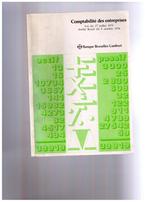 Comptabilité des entreprises, Loi de 1975 - AR de 1976 - BBL, Livres, Enlèvement ou Envoi, Utilisé, Collectif