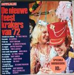 vinyl: DE NIEUWE FEESTKRAKERS VAN '72 - carnaval, Ophalen of Verzenden, Gebruikt, 12 inch, Levenslied of Smartlap