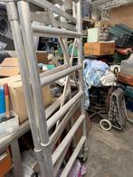 aluminium rolplooisteiger, Ophalen, Aluminium
