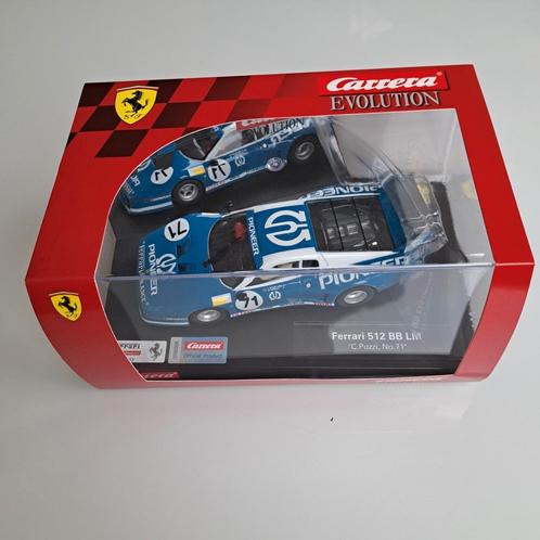 Carrera Evolution 27726 Ferrari 512 BB LM „C.Pozzi” NIEUW, Kinderen en Baby's, Speelgoed | Racebanen, Nieuw, Racebaan, Carrera