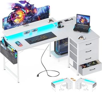 Table d'ordinateur Gaming Desk LIVRAISON GRATUITE, Envoi, Neuf