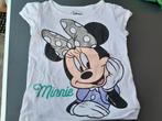 Wit T-shirt Minnie Mouse maat 104, Enfants & Bébés, Vêtements enfant | Taille 104, Comme neuf, Fille, Chemise ou À manches longues