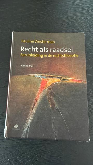 Pauline Westerman - Recht als raadsel beschikbaar voor biedingen