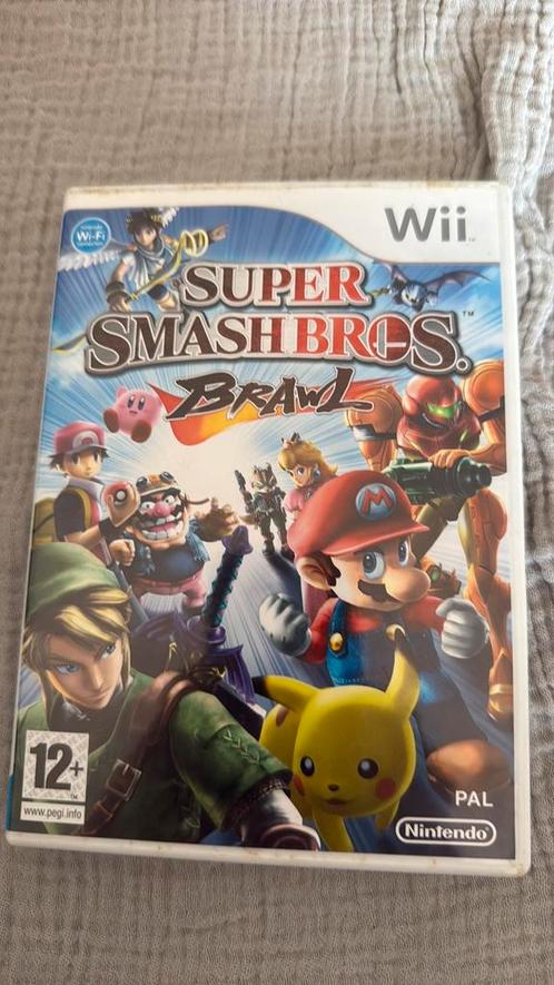 Super Smash Bros. Brawl, Games en Spelcomputers, Games | Nintendo Wii, Zo goed als nieuw, Vechten, Vanaf 12 jaar, Ophalen of Verzenden