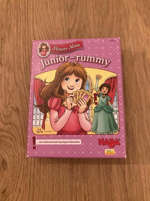 Prinses Mina Junior-rummy, Hobby & Loisirs créatifs, Jeux de société | Jeux de cartes, Utilisé, Trois ou quatre joueurs, Enlèvement ou Envoi