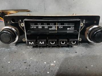 Datsun Clarion Autoradio Zeldzaam Oldtimer. beschikbaar voor biedingen