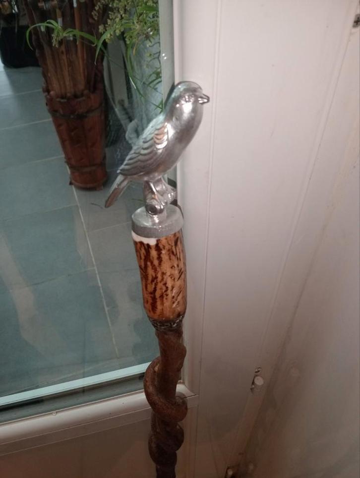 kronkelige vogelstok van 105 cm, Diversen, Wandelstokken, Ophalen of Verzenden