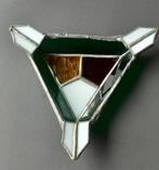 glas in lood asbak groen, Verzamelen, Ophalen of Verzenden, Zo goed als nieuw, Asbak