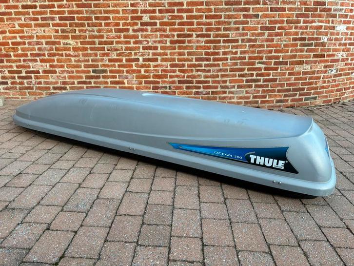Dakkoffer THULE Ocean 500, Autos : Divers, Coffres de toit, Utilisé, Enlèvement