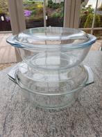 Lot de 2 plats en pyrex, Ophalen, Zo goed als nieuw