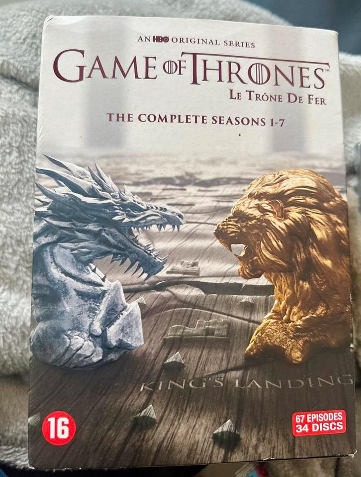Game Of Thrones s1-7, Cd's en Dvd's, Dvd's | Tv en Series, Zo goed als nieuw, Boxset, Ophalen