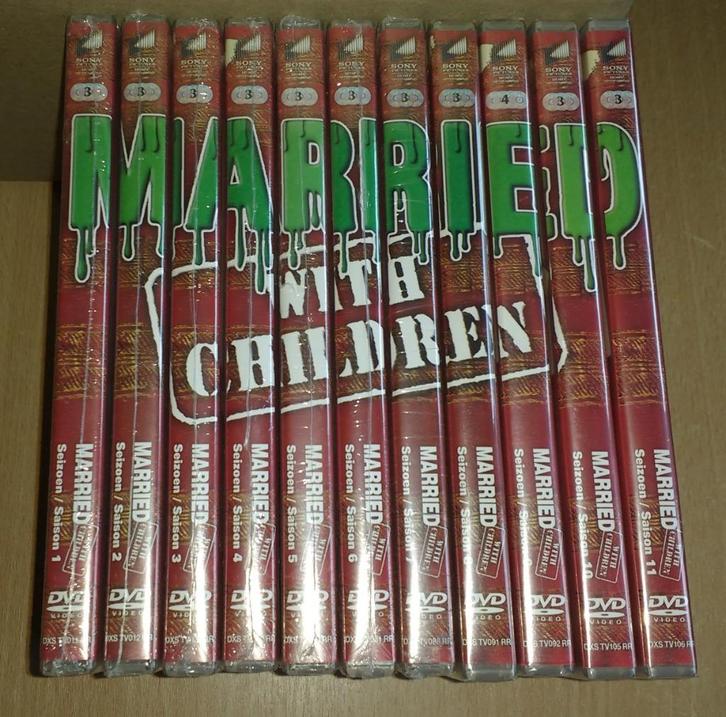 Marié avec des enfants: série complète saisons 1 - 11 (neuf), CD & DVD, DVD | TV & Séries télévisées, Neuf, dans son emballage
