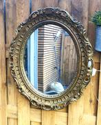 Magnifique ancien miroir doré 70cm, Enlèvement ou Envoi