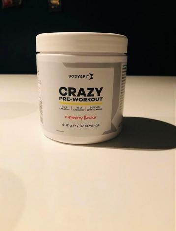 Ongeopende CRAZY pre-workout 