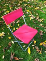 Chaise pliable Ikea rouge, Huis en Inrichting, Stoelen, Vijf, Zes of meer stoelen, Gebruikt, Metaal, Ophalen