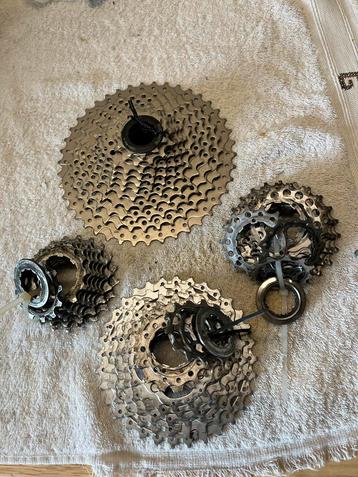 4 cassettes Shimano-sunshine beschikbaar voor biedingen