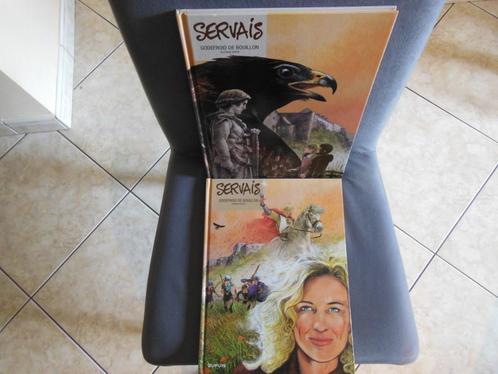 Lot BD Servais Godefroid de Bouillon 1 à 2 EO, Boeken, Stripverhalen, Zo goed als nieuw, Ophalen of Verzenden