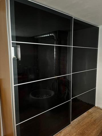 Kleerkast Pax met schuifdeuren 236hx60Dx258B cm, Huis en Inrichting, Kasten | Kleerkasten, Ophalen, Gebruikt, 200 cm of meer, Met hangruimte