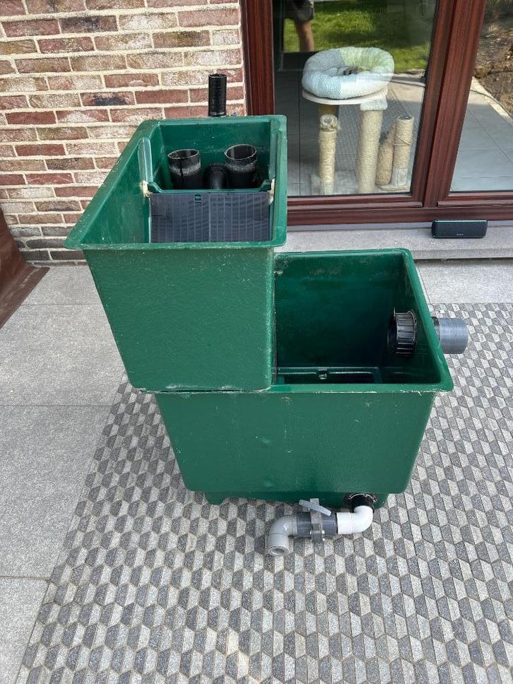 Vijverfilter groen. Aquatic science schark 35, Tuin en Terras, Vijver-toebehoren, Gebruikt, Vijverfilter, Ophalen