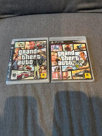 Gta 4 en gta5 PlayStation 3 