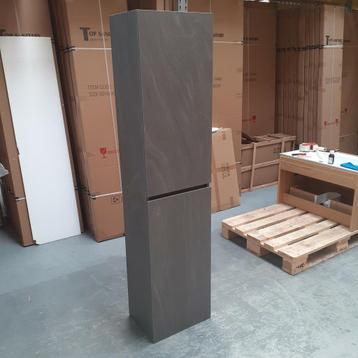 OPRUIMING! Kolomkast, Grijs, 170cm, Badkamer, nr136 beschikbaar voor biedingen