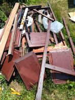 Hout van afbraak veranda ( meranti)- GRATIS, Doe-het-zelf en Bouw, Ophalen, Zo goed als nieuw