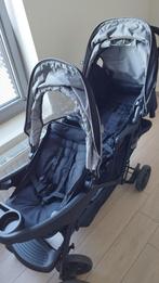 Dubbele kinderwagen, Kinderen en Baby's, Kinderwagens en Combinaties, Ophalen, Zo goed als nieuw, Kinderwagen, Overige merken