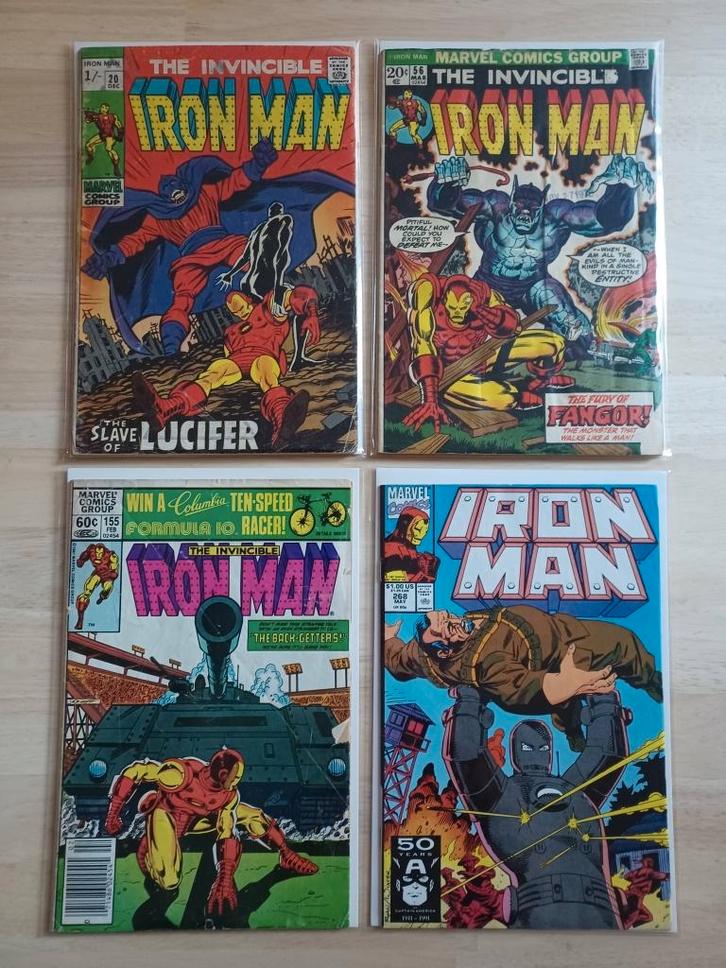 Iron Man 1969-1995 (14 comics), Livres, BD | Comics, Utilisé, Plusieurs comics, Amérique, Enlèvement ou Envoi