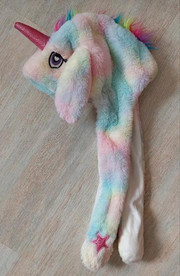 Zachte warme unicorn muts met bewegende oren voor kinderen beschikbaar voor biedingen