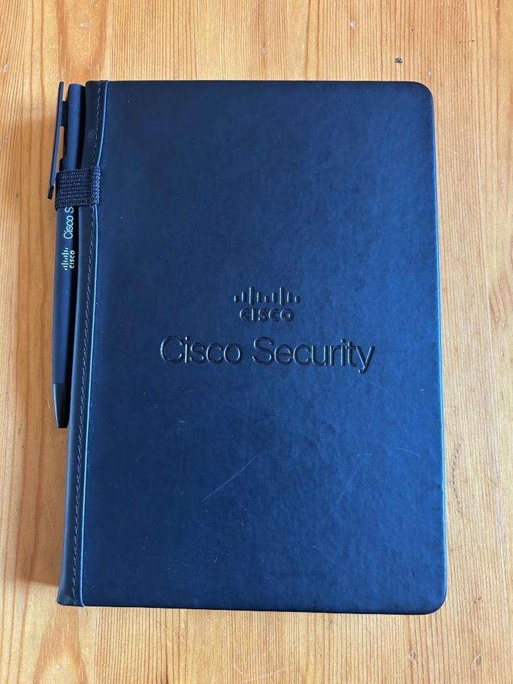 Kit Cisco Security : Carnet de Note + Stylo, Diversen, Schrijfwaren, Zo goed als nieuw, Ophalen of Verzenden