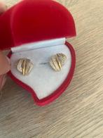 Goude oorbellen 750k, Handtassen en Accessoires, Manchetknopen, Ophalen, Zo goed als nieuw, Goud