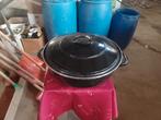 2026016: gietijzeren kookpot, Ophalen of Verzenden, Zo goed als nieuw, Gietijzer
