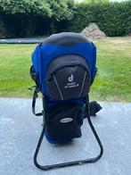 Draagzak Deuter kid comfort 2 blauw, Kinderen en Baby's, Overige merken, Gebruikt, Ophalen of Verzenden, Rug